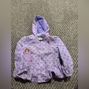 Disney Lavender Raincoat with Hood
